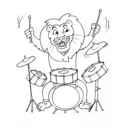 Coloring page: Musician (Jobs) #102608 - Printable coloring pages