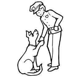 Coloring page: Police Officer (Jobs) #105370 - Free Printable Coloring Pages
