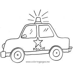 Coloring page: Police Officer (Jobs) #105446 - Printable coloring pages