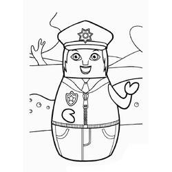 Coloring page: Police Officer (Jobs) #105456 - Free Printable Coloring Pages