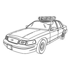 Coloring page: Police Officer (Jobs) #105503 - Printable coloring pages