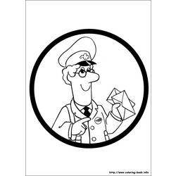 Coloring page: Postman (Jobs) #94942 - Free Printable Coloring Pages