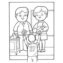 Coloring page: Teacher (Jobs) #94324 - Printable coloring pages