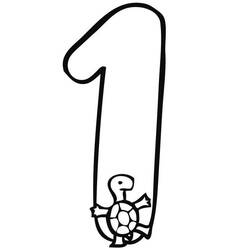 Number 1 (Learning and Education) coloring page #221297 to print and color