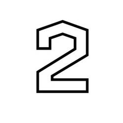 Number 2 (Learning and Education) coloring page #221322 to print and color