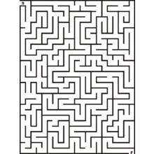 Coloring page: Labyrinths (Learning and Education) #126436 - Free Printable Coloring Pages