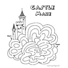 Coloring page: Labyrinths (Learning and Education) #126452 - Free Printable Coloring Pages