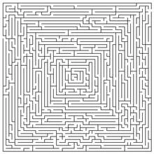 Coloring page: Labyrinths (Learning and Education) #126485 - Free Printable Coloring Pages