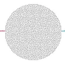 Coloring page: Labyrinths (Learning and Education) #126497 - Free Printable Coloring Pages