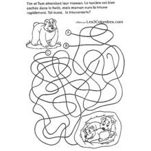 Coloring page: Labyrinths (Learning and Education) #126535 - Free Printable Coloring Pages