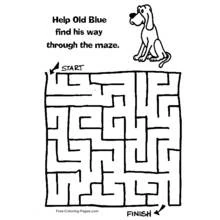 Coloring page: Labyrinths (Learning and Education) #126624 - Free Printable Coloring Pages