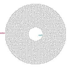 Coloring page: Labyrinths (Learning and Education) #126716 - Free Printable Coloring Pages