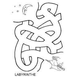 Labyrinths (Learning and Education) coloring page #126731 to print and color