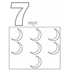 Numbers (Learning and Education) coloring page #125177 to print and color