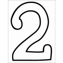 Numbers (Learning and Education) coloring page #125393 to print and color