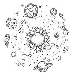 Planet (Solar System) (Learning and Education) coloring page #193846 to print and color