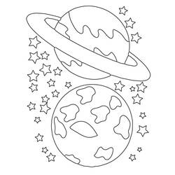 Planet (Solar System) (Learning and Education) coloring page #193851 to print and color
