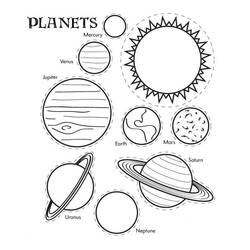 Planet (Solar System) (Learning and Education) coloring page #193882 to print and color