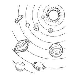 Planet (Solar System) (Learning and Education) coloring page #193890 to print and color