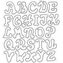Alphabet (Letters and Alphabet) coloring page #124597 to print and color