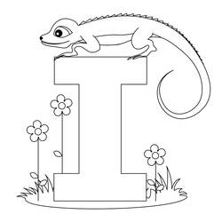 Alphabet (Letters and Alphabet) coloring page #124629 to print and color
