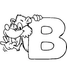 Alphabet (Letters and Alphabet) coloring page #124697 to print and color