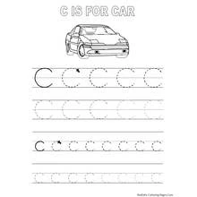 Alphabet (Letters and Alphabet) coloring page #124701 to print and color