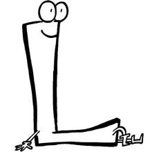 Alphabet (Letters and Alphabet) coloring page #124777 to print and color