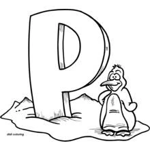 Alphabet (Letters and Alphabet) coloring page #124827 to print and color