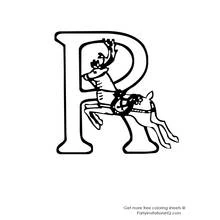 Alphabet (Letters and Alphabet) coloring page #124861 to print and color
