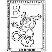 Alphabet (Letters and Alphabet) coloring page #124901 to print and color