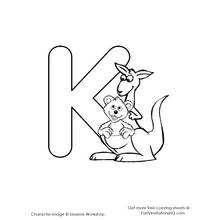 Alphabet (Letters and Alphabet) coloring page #124951 to print and color