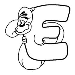 Alphabet (Letters and Alphabet) coloring page #124966 to print and color