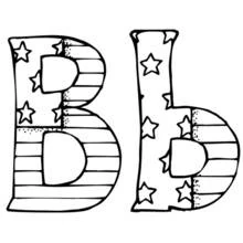 Alphabet (Letters and Alphabet) coloring page #124980 to print and color