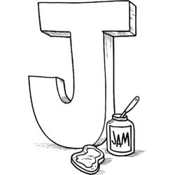 Alphabet (Letters and Alphabet) coloring page #124988 to print and color