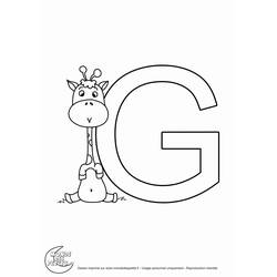 Alphabet (Letters and Alphabet) coloring page #125007 to print and color