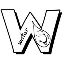 Alphabet (Letters and Alphabet) coloring page #125010 to print and color