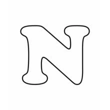 Alphabet (Letters and Alphabet) coloring page #125025 to print and color