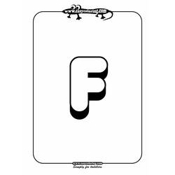 Alphabet (Letters and Alphabet) coloring page #125083 to print and color