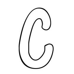 Coloring pages: Letter C - Free Printable Coloring Pages