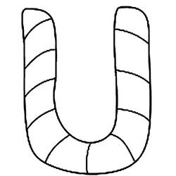 Coloring pages: Letter U - Free Printable Coloring Pages