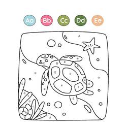 Magic Letters (Letters and Alphabet) coloring page #220145 to print and color