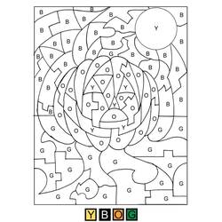 Magic Letters (Letters and Alphabet) coloring page #220155 to print and color