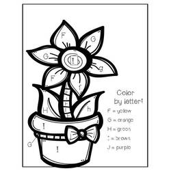 Magic Letters (Letters and Alphabet) coloring page #220159 to print and color