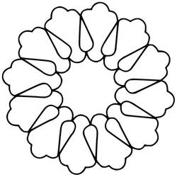 Coloring page: Abstract Mandalas (Mandalas) #173973 - Free Printable Coloring Pages