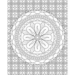 Coloring page: Abstract Mandalas (Mandalas) #193041 - Free Printable Coloring Pages