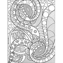 Coloring page: Abstract Mandalas (Mandalas) #193043 - Free Printable Coloring Pages