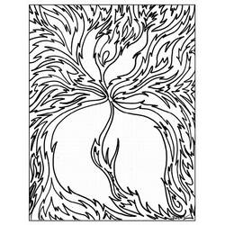 Coloring page: Abstract Mandalas (Mandalas) #193044 - Free Printable Coloring Pages