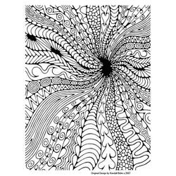 Coloring page: Abstract Mandalas (Mandalas) #193046 - Free Printable Coloring Pages