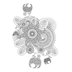 Coloring page: Abstract Mandalas (Mandalas) #193063 - Free Printable Coloring Pages